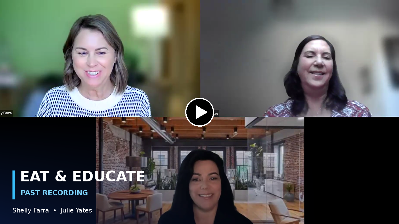 Eat and Educate recording